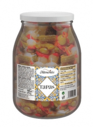 ALIMENTIS VASO GR.800 TAPAS BANDERILLAS